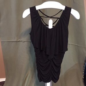 Studio Y Black dress top size M